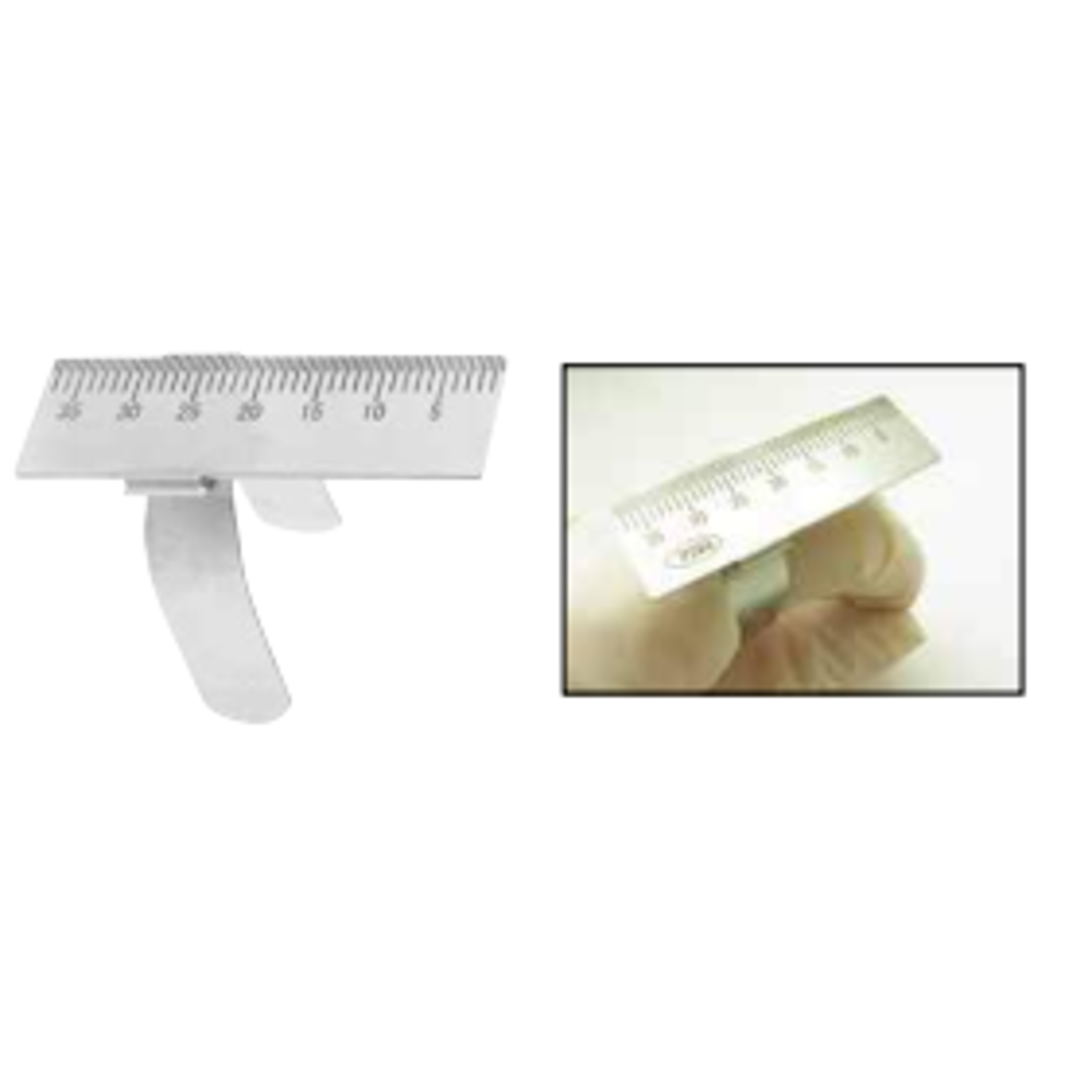 Mua Thước Đo Nội Nha Finger Ruler/Scale Ydm ️ Giá Rẻ Nhất【FREESHIP】