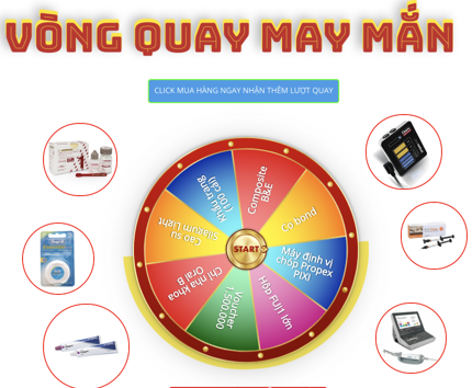 Vòng quay đỉnh trúng 100%