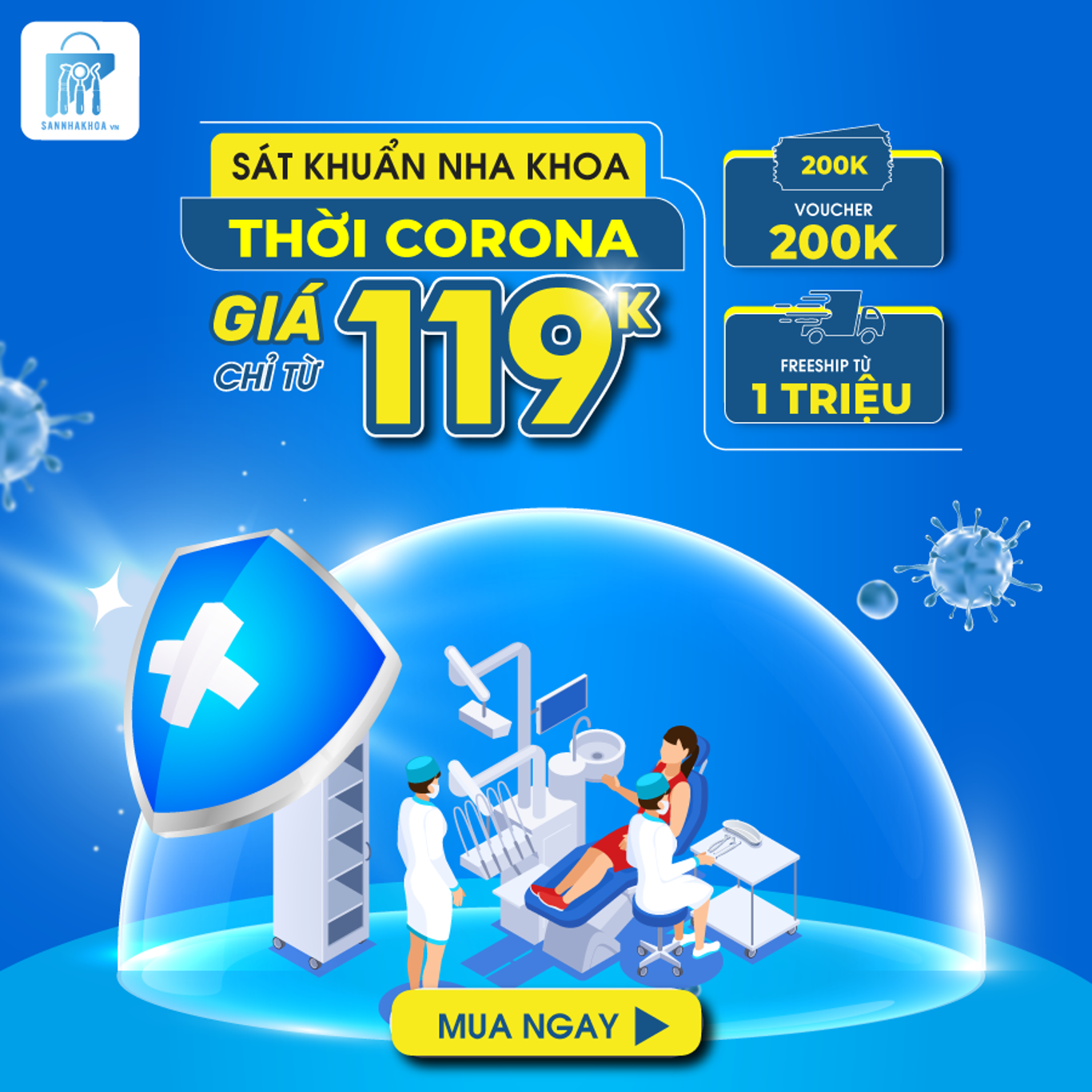 Sát khuẩn nha khoa