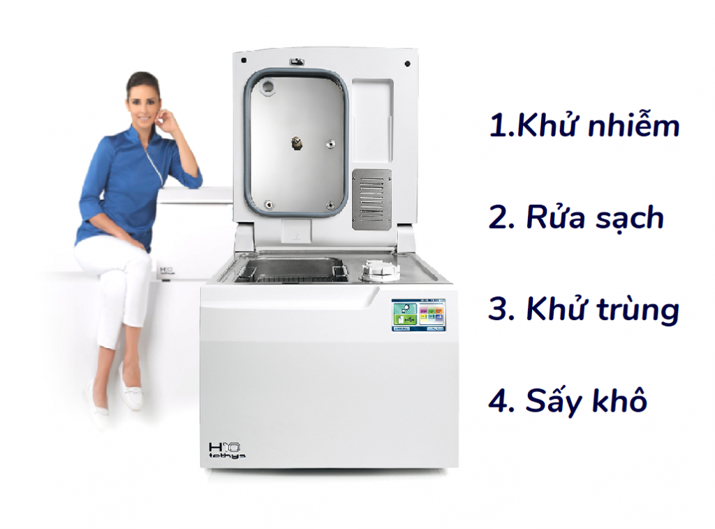 Máy khử trùng 4 trong 1: tethys h10 plus