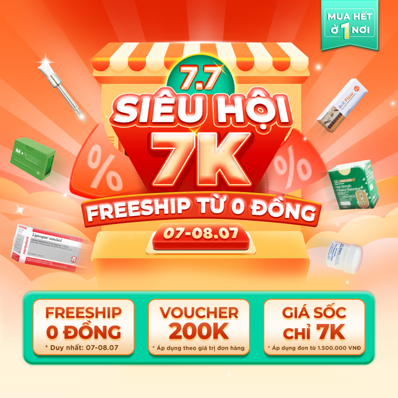 7.7: Siêu hội 7K - Freeship 0 đồng