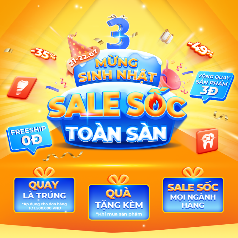 Sinh nhật Sàn Nha Khoa 22-7-2023