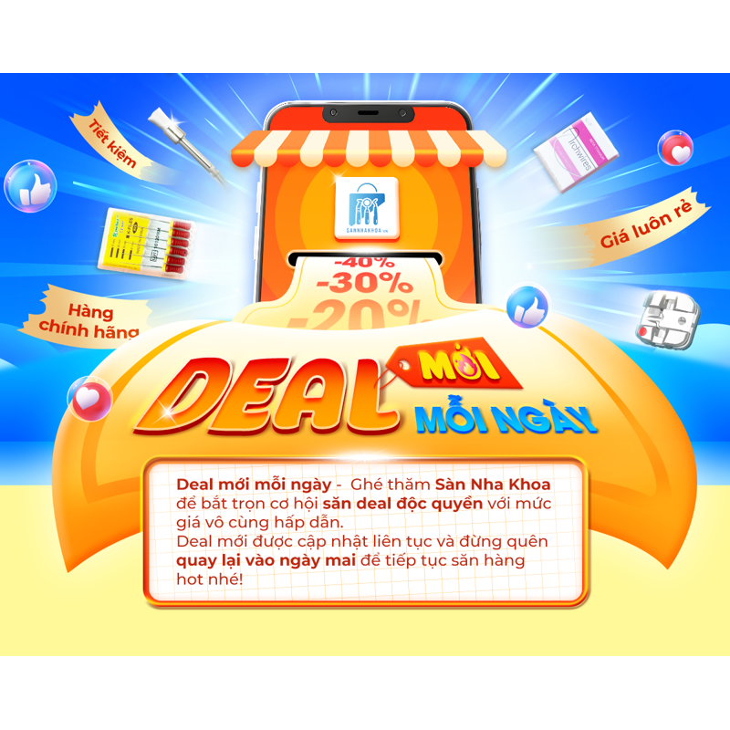 Deal mới mỗi ngày ️ Sàn Nha Khoa Lớn Nhất VN