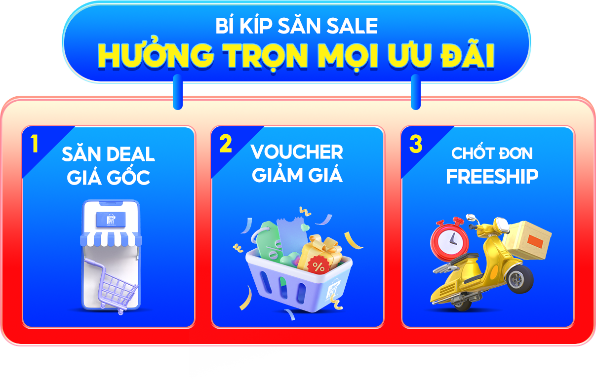 10.10: Săn giá sốc - Bán giá gốc