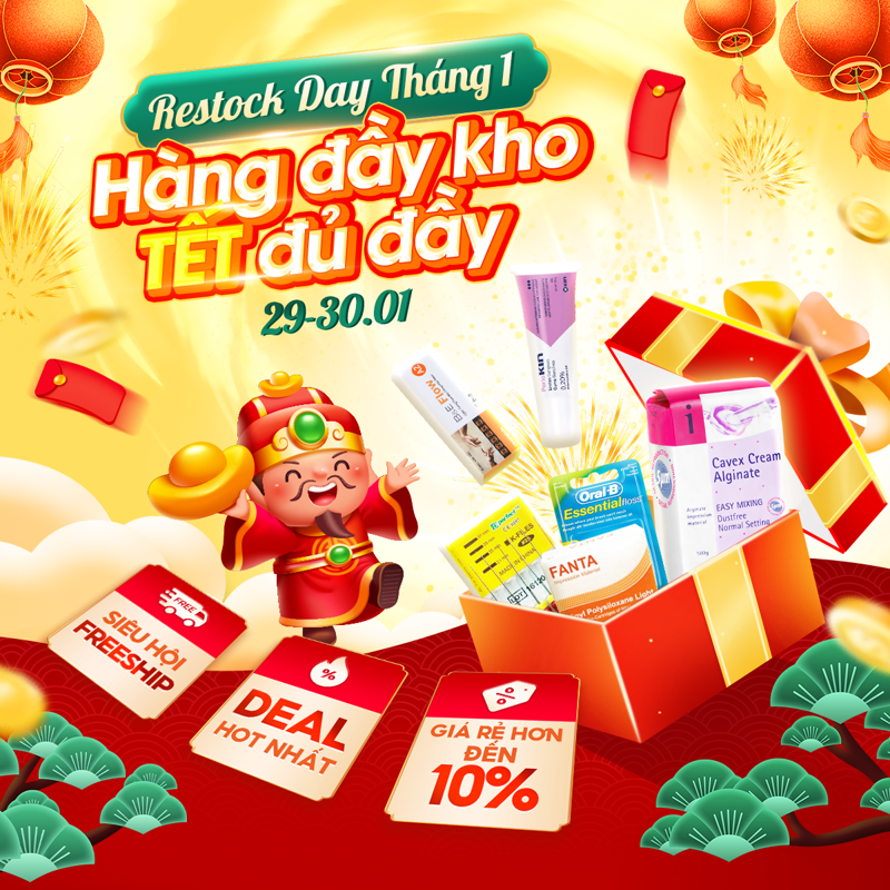 Restock Day tháng 1.24