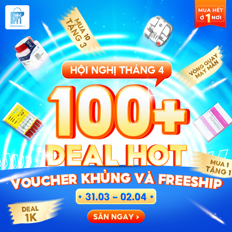 100 deal hot nhất Hội Nghị Tháng 4