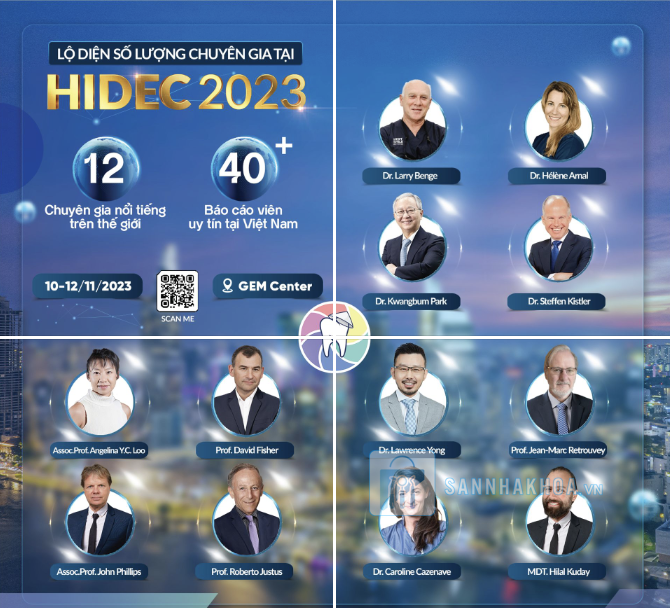 Báo cáo viên tham gia hội nghị HIDEC 2023