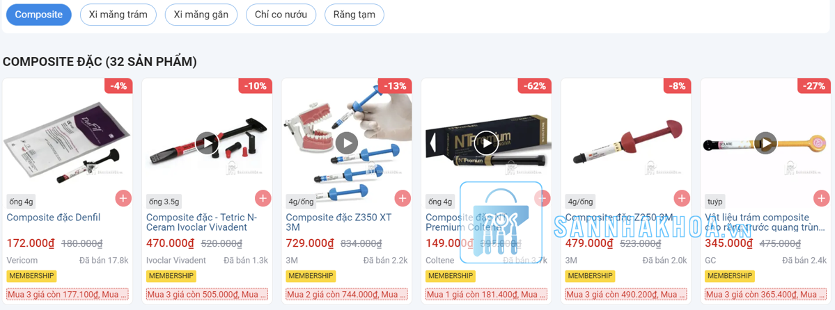 Vật liệu trám răng