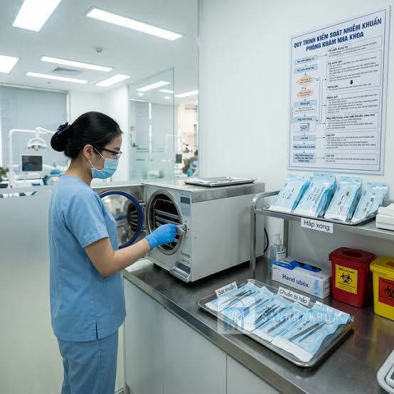 Quy định tiệt khuẩn nha khoa về chu trình hấp