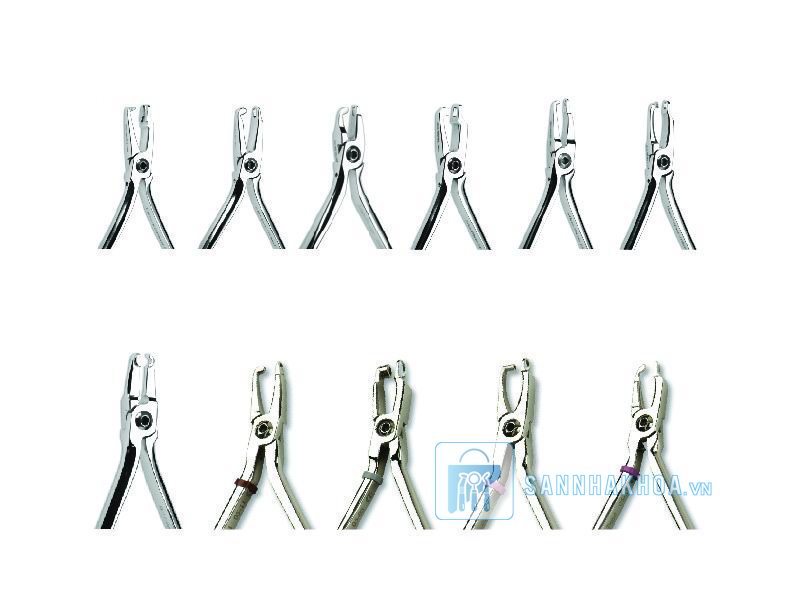 Dụng cụ chỉnh nha: kìm cắt, uốn dây cung
