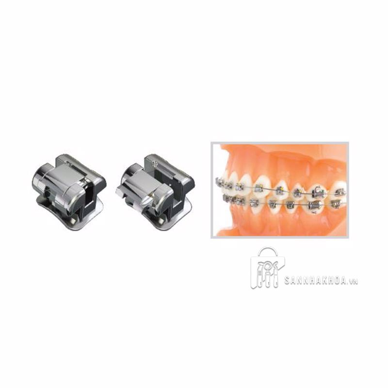 bộ mắc cài kim loại atlas mini roth/mbt - ảnh sản phẩm thực tế