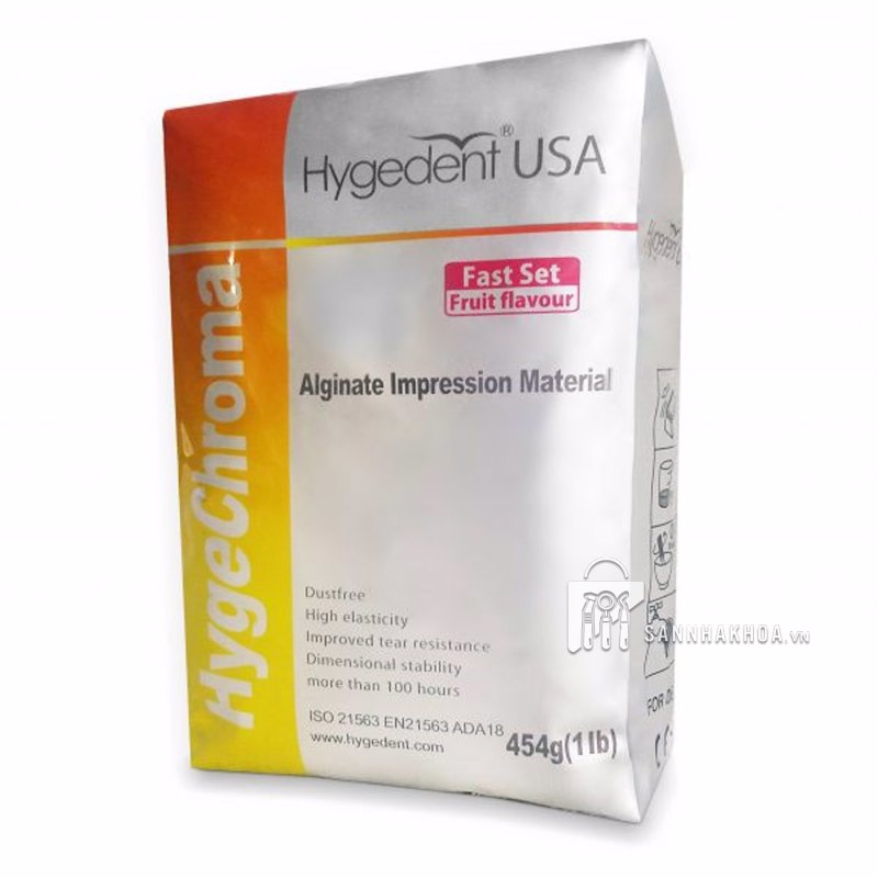 Alginates lấy dấu Hygechroma Fast Set Hygedent