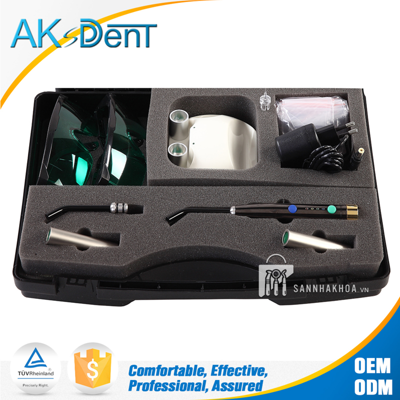 Ánh sáng khử trùng bằng laser F3WW AKSDent - ảnh sản phẩm thực tế