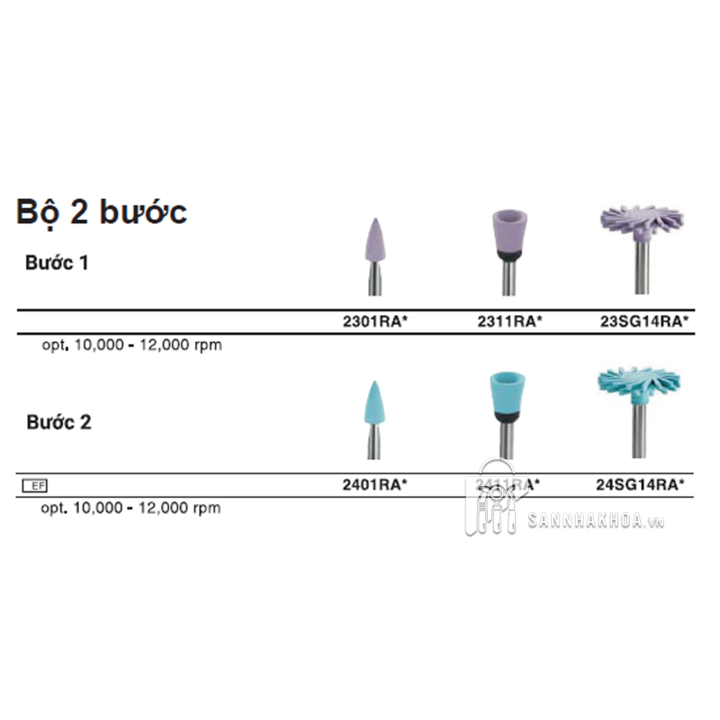 đánh bóng composit - ảnh sản phẩm thực tế