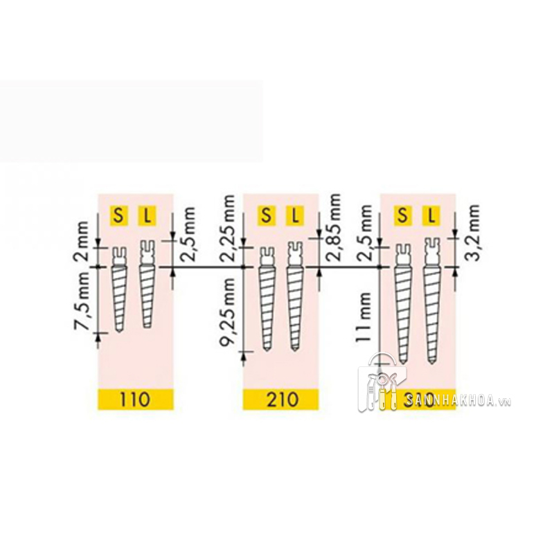 chốt kim loại dentsply - ảnh sản phẩm thực tế