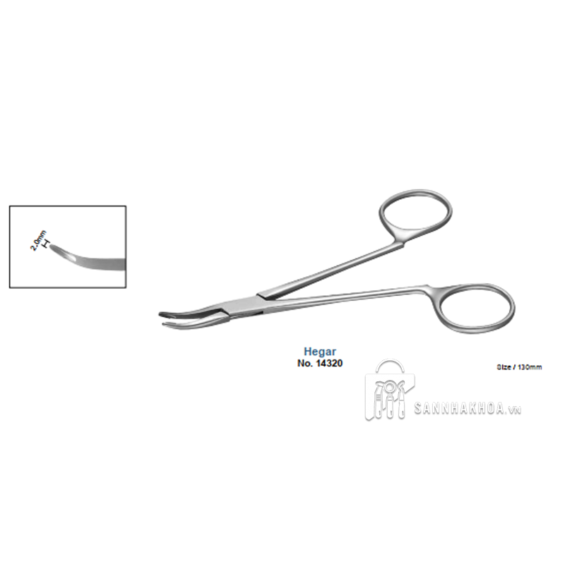 Kìm kẹp mô ổ răng Tissue Forceps YDM - ảnh sản phẩm thực tế