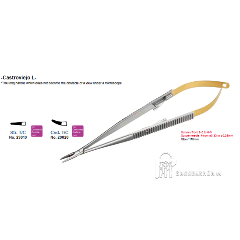 needle holder - ảnh sản phẩm thực tế