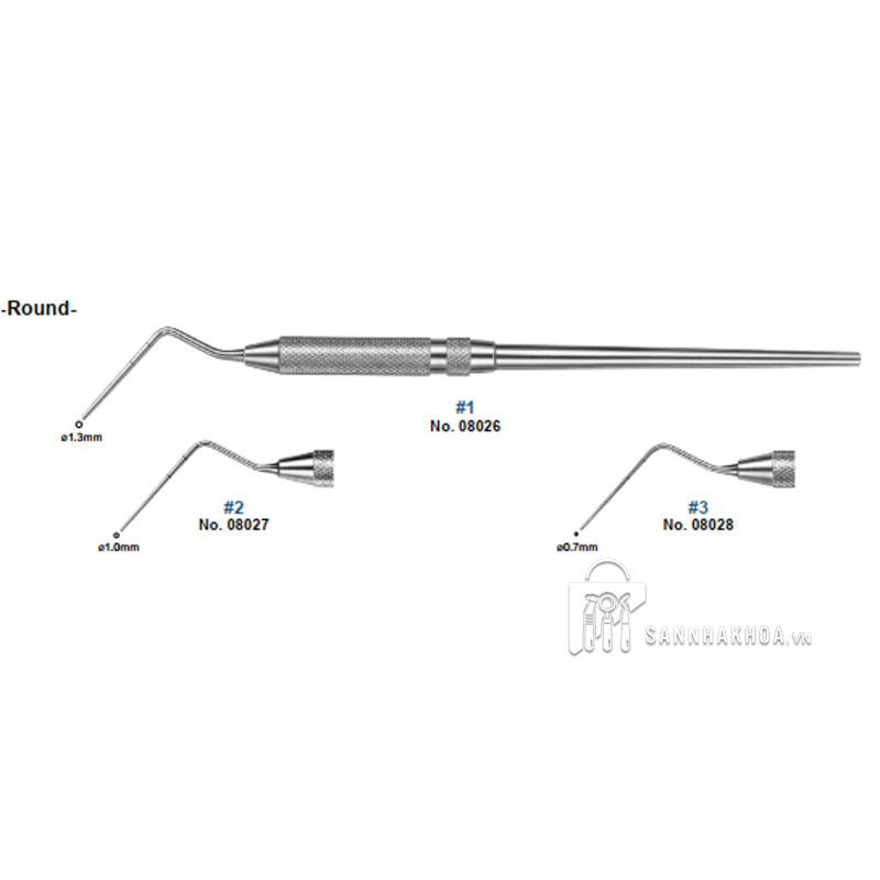 Lèn ngang Root Canal Plugger YDM