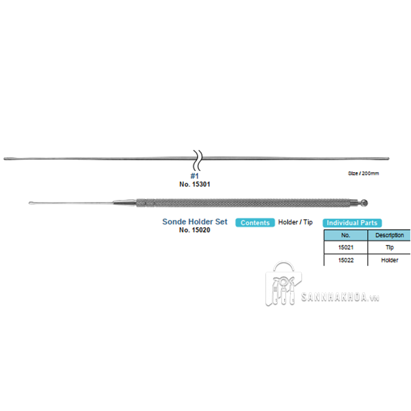 Dụng cụ phẫu thuật Sonde YDM
