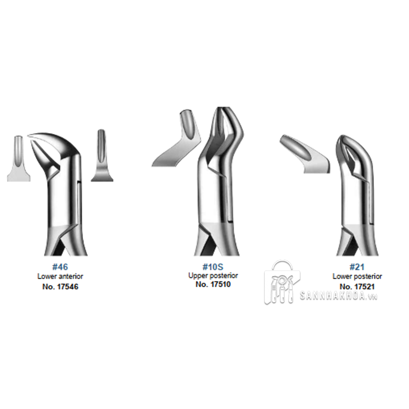 pediatric extracting forceps - ảnh sản phẩm thực tế