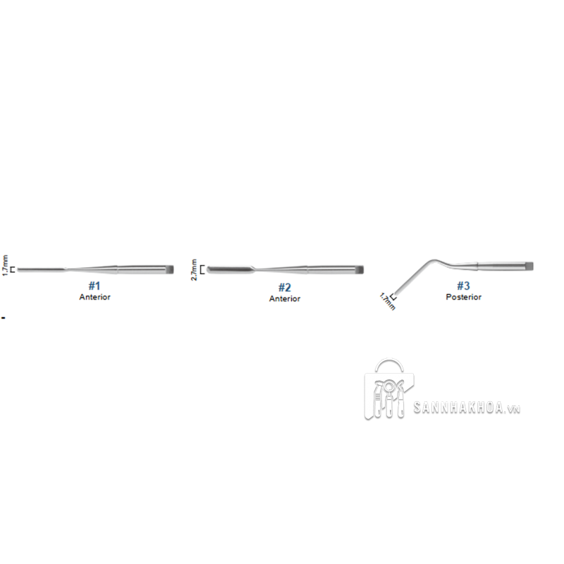cây cắt xương periotome osung - ảnh sản phẩm thực tế