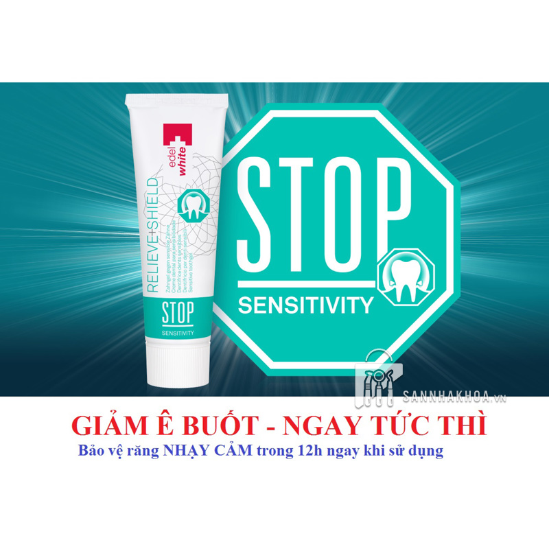 kem đánh răng sensitive - ảnh sản phẩm thực tế