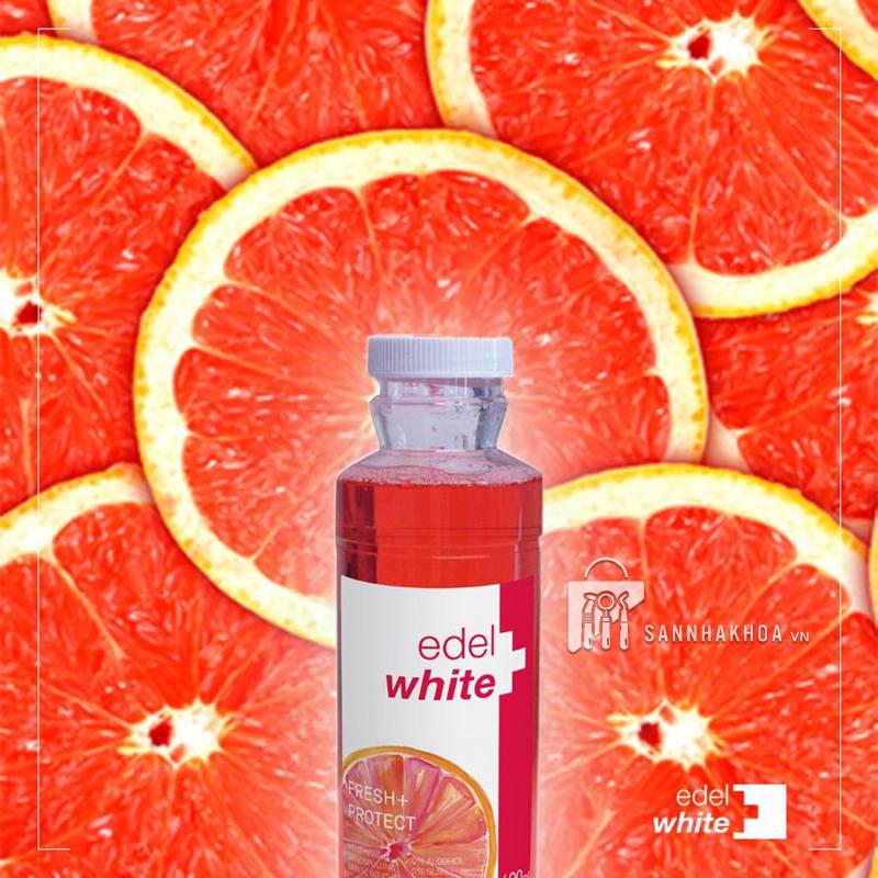 Nước súc miệng chăm sóc toàn diện Fresh+ Protect EdelWhite - ảnh sản phẩm thực tế