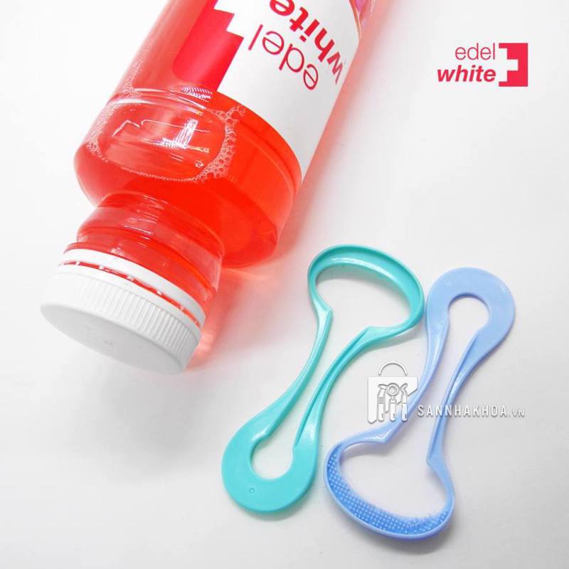 Nước súc miệng chăm sóc toàn diện Fresh+ Protect EdelWhite - ảnh sản phẩm thực tế