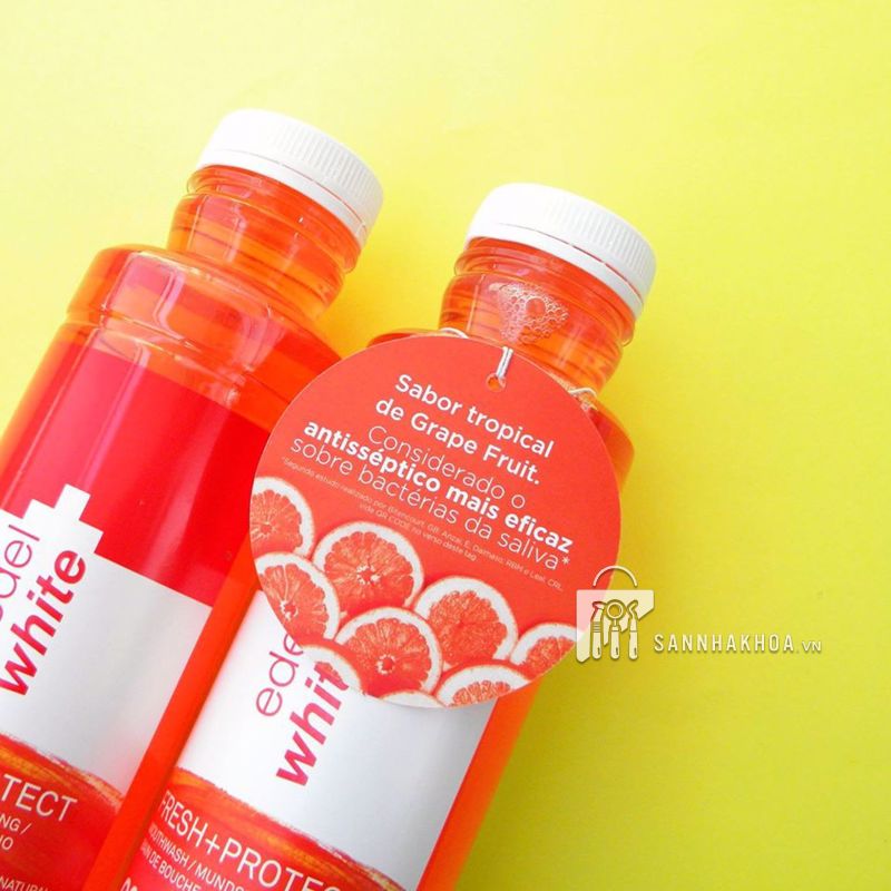 Nước súc miệng chăm sóc toàn diện Fresh+ Protect EdelWhite - ảnh sản phẩm thực tế