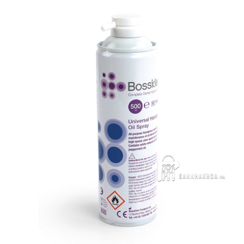 dầu xịt tay khoan nsk hi-clean spray - ảnh sản phẩm thực tế