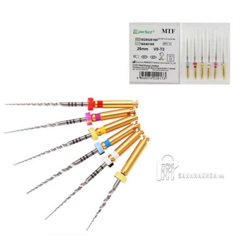 Trâm máy Protaper MTF Perfect Endo Trâm máy Protaper MTF Perfect Endo