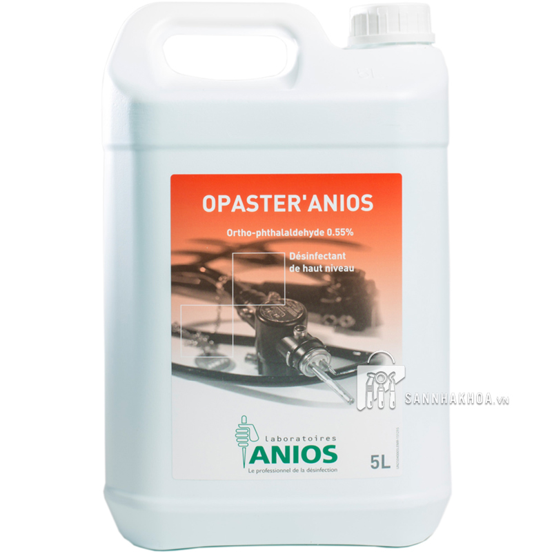 Opaster'Anios - Dung dịch khử khuẩn mức độ cao - dụng cụ phẩu thuật nhiều máu phẫu thuật implant