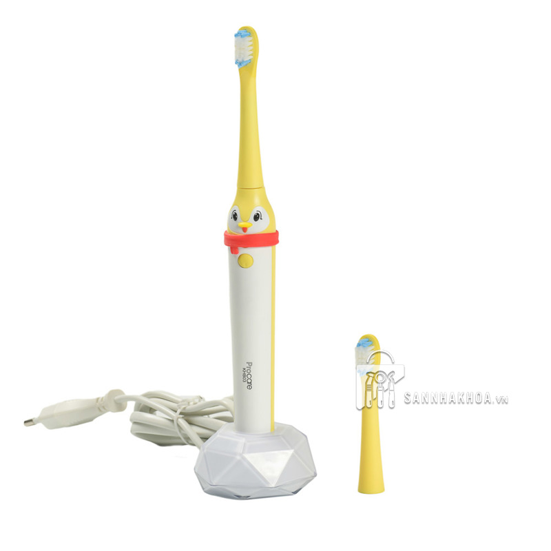 bàn chải điện sóng âm - ảnh sản phẩm thực tế