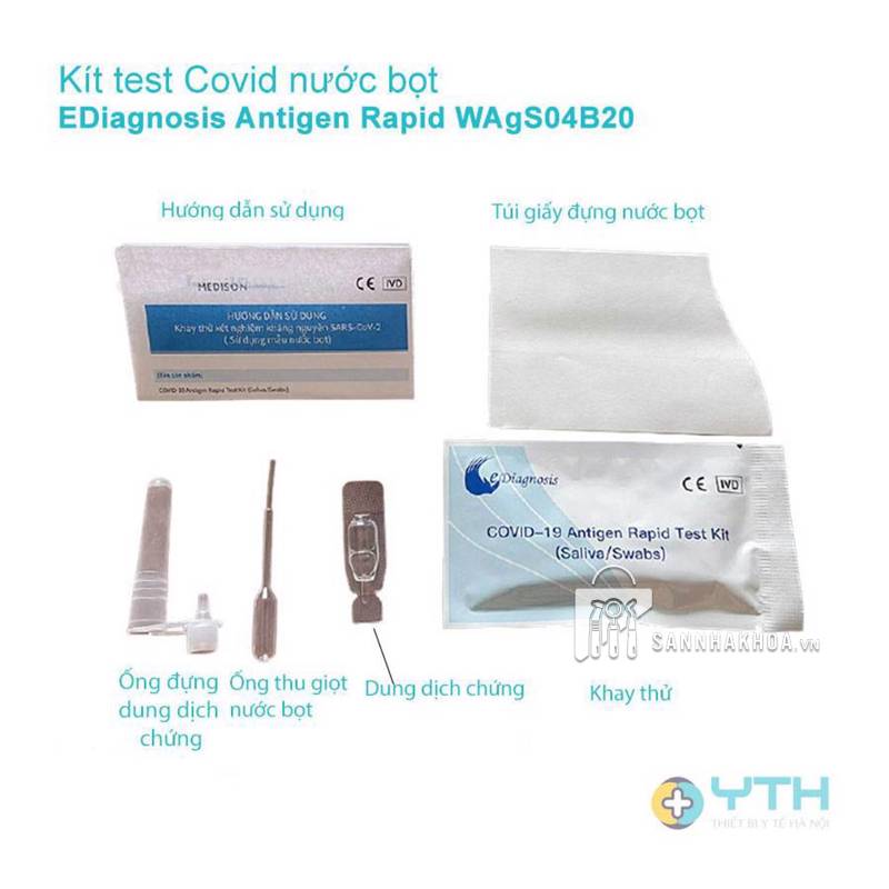kit test covid-19 - ảnh sản phẩm thực tế