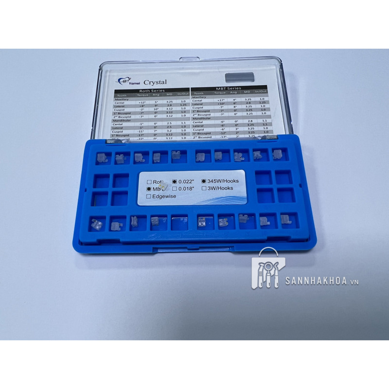 mắc cài sứ 3m - ảnh sản phẩm thực tế