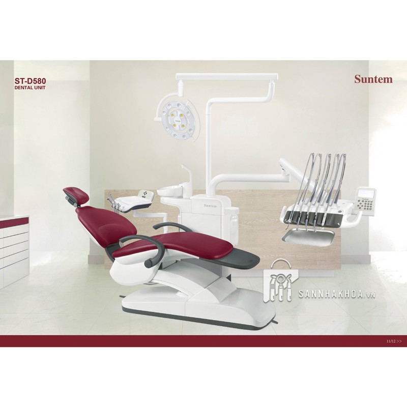 Ghế nha khoa Suntem ST-D580 Ghế nha khoa Suntem ST-D580