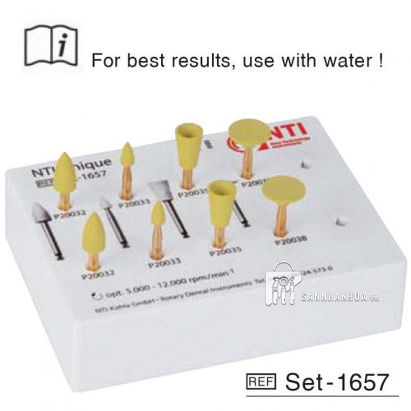 Bộ đánh bóng sứ NTI Unique
