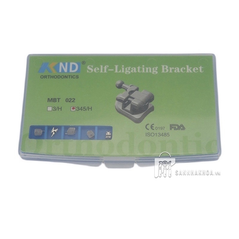 Mắc Cài Kim Loại Tự Buộc Hãng KND