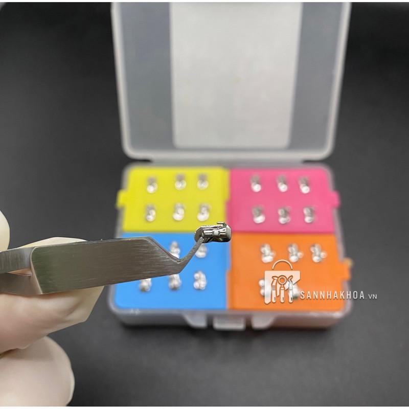 Mắc cài răng 6 1 ống Eksen