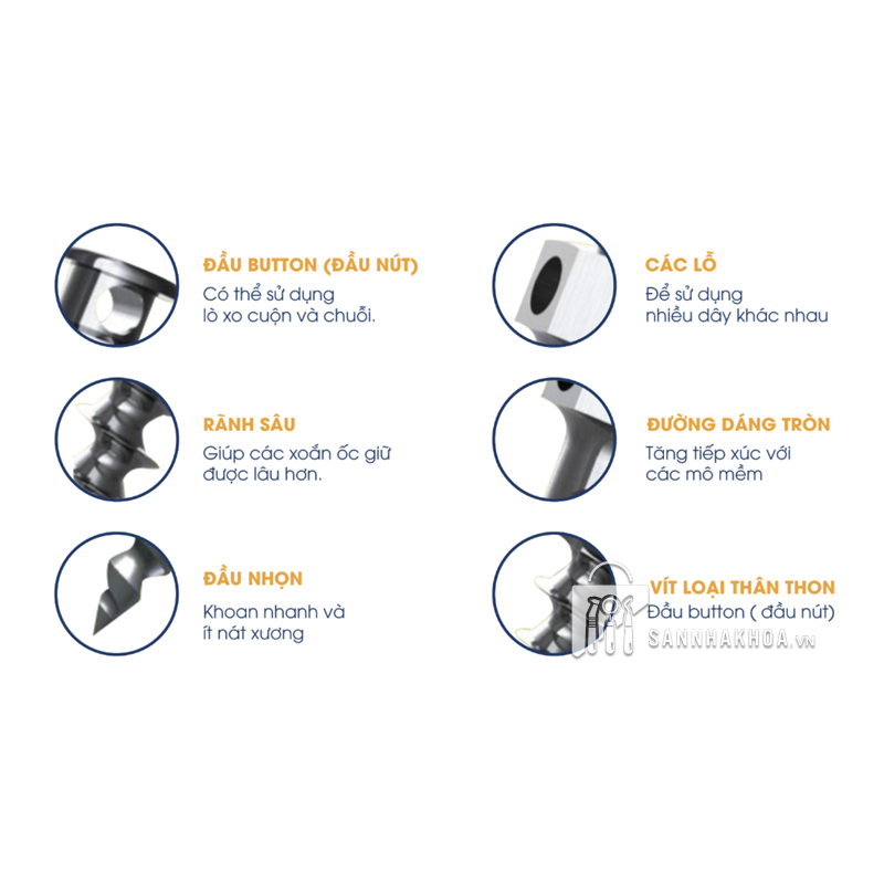 screw post - ảnh sản phẩm thực tế