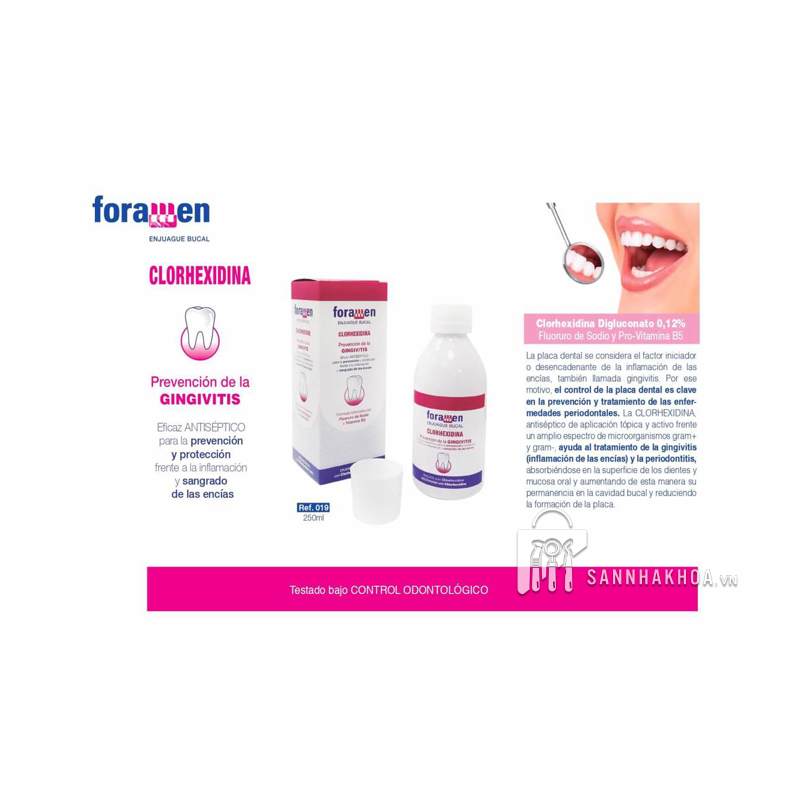 dung dịch súc miệng - ảnh sản phẩm thực tế