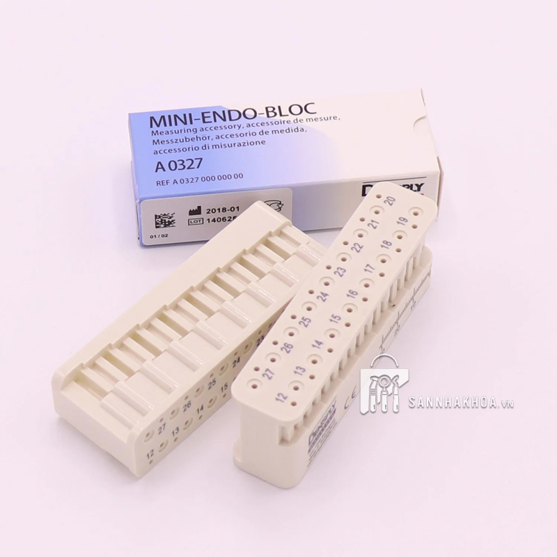 thước nội nha endo-m-bloc nhôm - ảnh sản phẩm thực tế