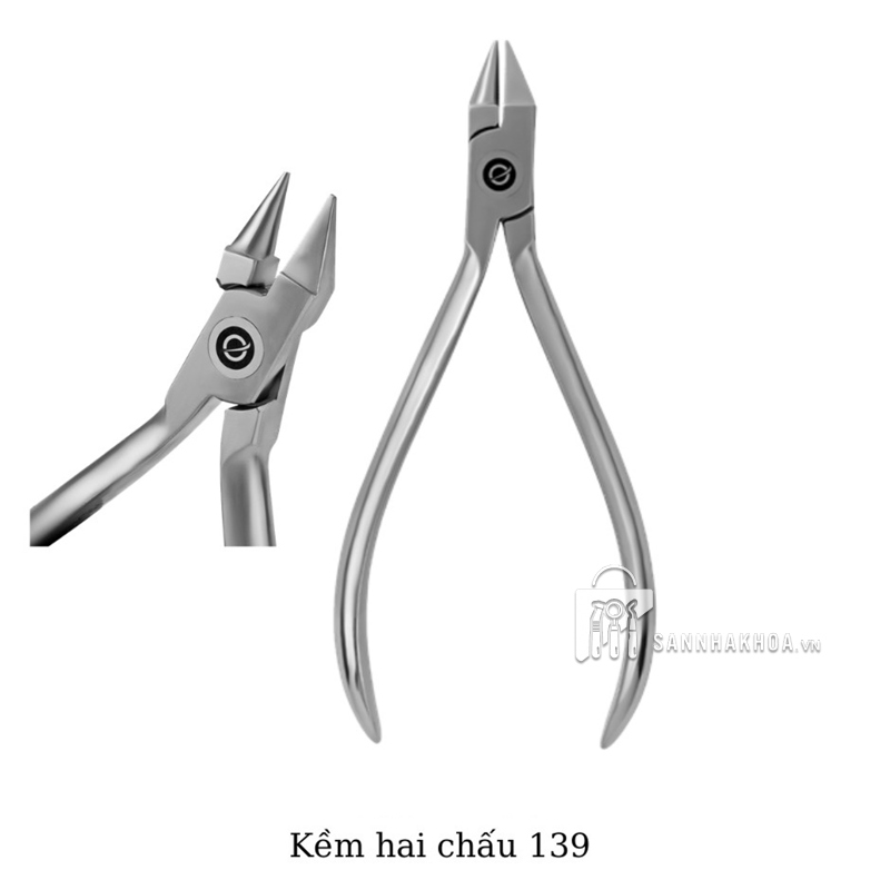 kềm torque chỉnh nha 130mm male/female - orthometric - ảnh sản phẩm thực tế