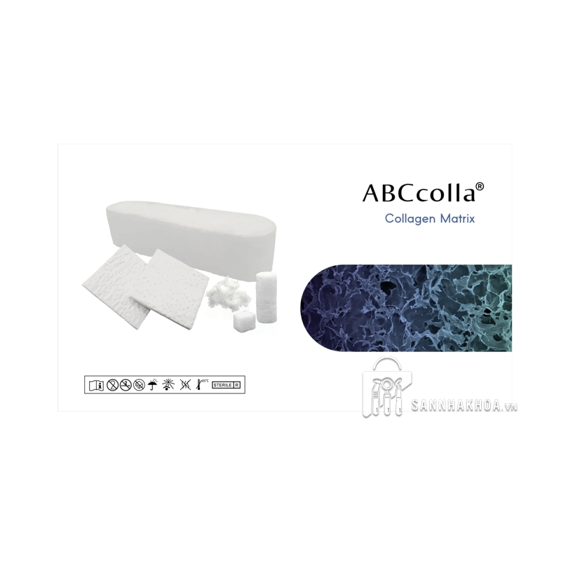 Vật liệu ghép mô mềm dạng miếng ABCcolla® Collagen Matrix - ảnh sản phẩm thực tế Vật liệu ghép mô mềm dạng miếng ABCcolla® Collagen Matrix - ảnh sản phẩm thực tế