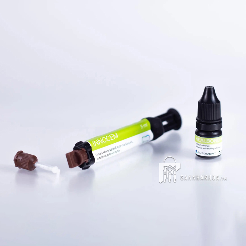 Xi măng gắn đa năng INNOCEM - Opaque A2 shade. BIO+ - ảnh sản phẩm thực tế