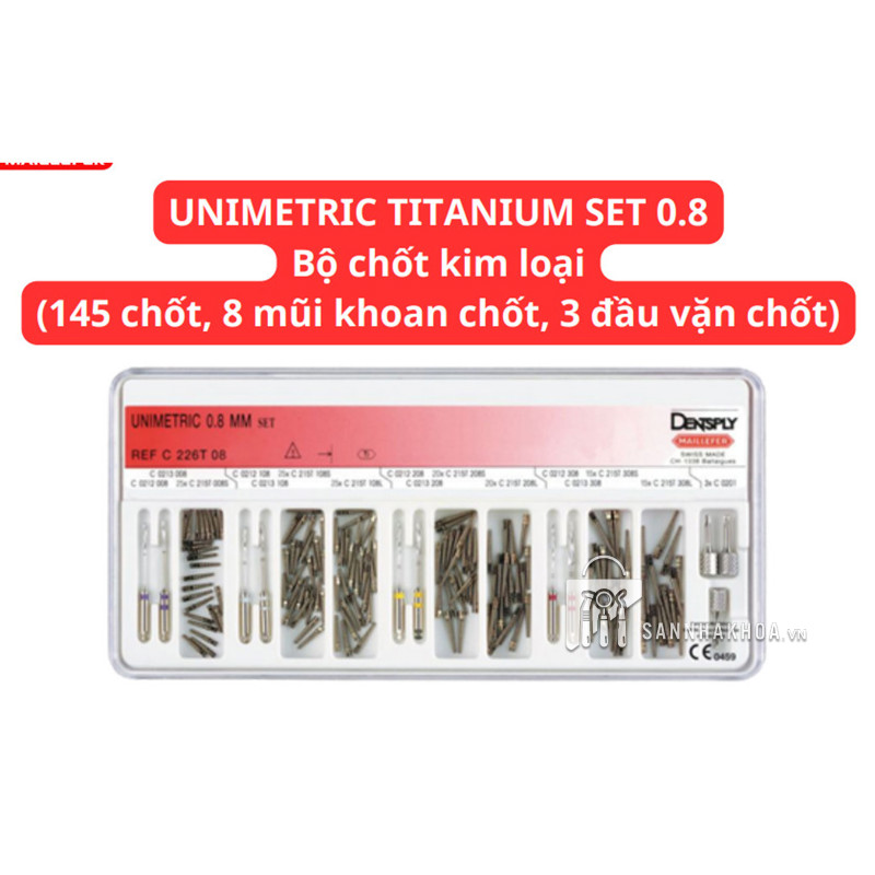 chốt kim loại dentsply - ảnh sản phẩm thực tế