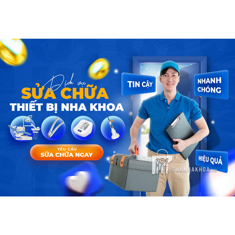 Dịch vụ bảo hành/sửa chữa thiết bị nha khoa