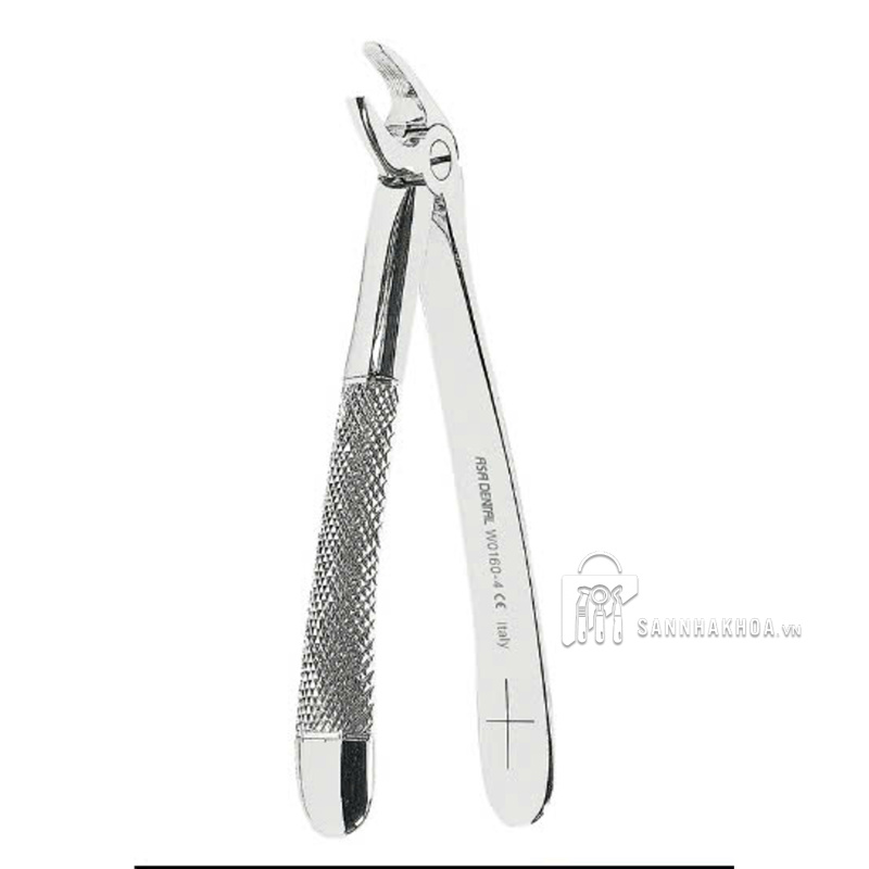 Kềm nhổ răng cửa - răng nanh hàm dưới (mỏ hở)- Asa Dental