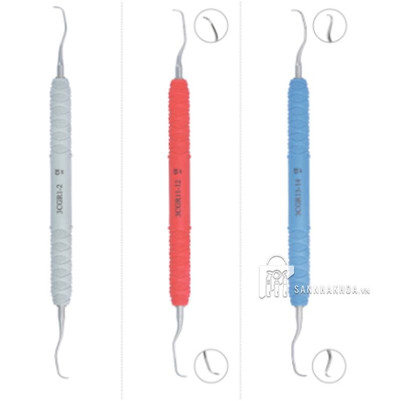Cây nạo túi  Gracey-Plastic handle, Standard Osung