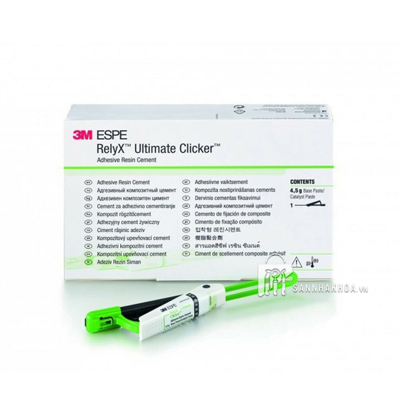 xi măng gắn phục hình đúc và khí cụ chỉnh nha - ảnh sản phẩm thực tế